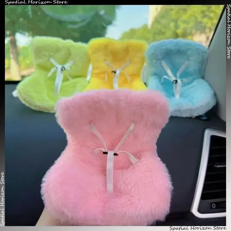 🚗 Mini Siège de Sécurité Kawaii Labubu – Pour Poupées de 15 à 17 cm - SiriuS