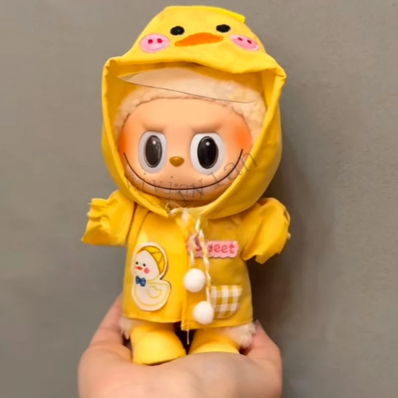 ☔ Ensemble Accessoires de Pluie Mini Doll'S – Pour Poupées Labubu 15-17 cm - SiriuS