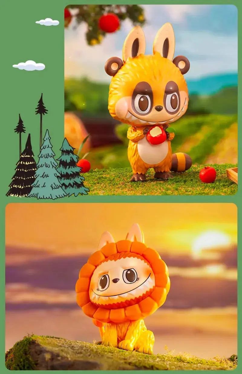 🌈 Figurines Kawaii Labubu – Boîte Mystère Animaux SiriuS