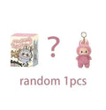 💖 Figurine Émaillée Labubu Heartbeat Macaron – Monstre Kawaii Collectible