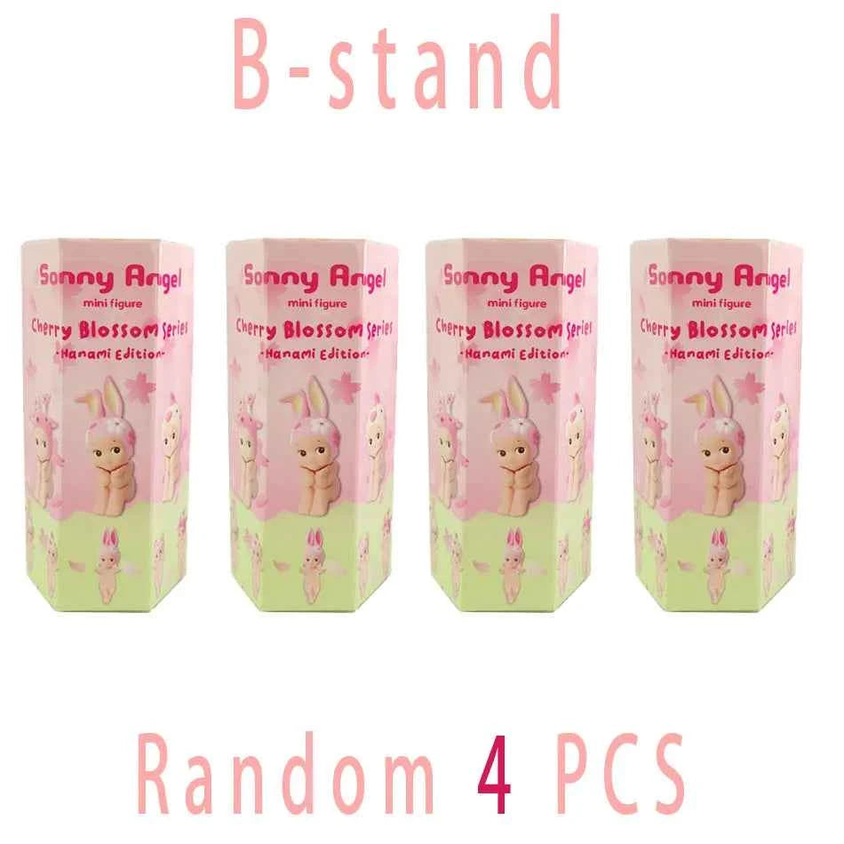🌸 Figurine Mini Hippers LABUBU – Édition Cherry Blossom