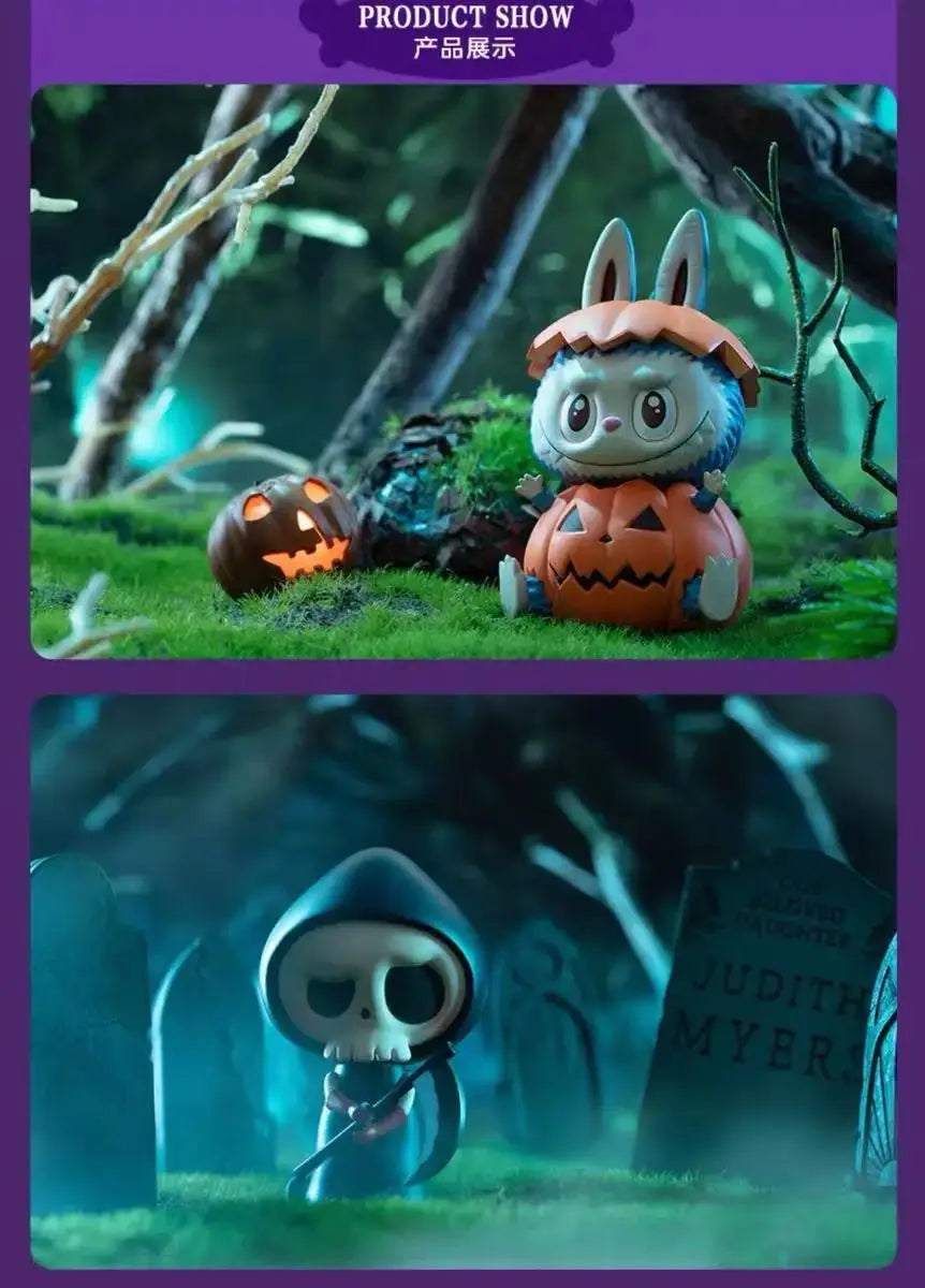 🎃 Figurine de Monstre Halloween Labubu – Boîte Mystère SiriuS