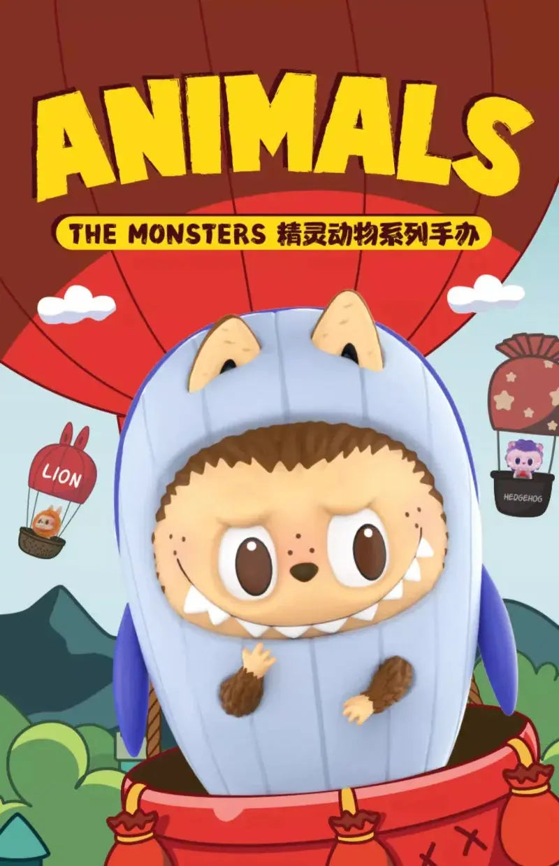 🌈 Figurines Kawaii Labubu – Boîte Mystère Animaux SiriuS