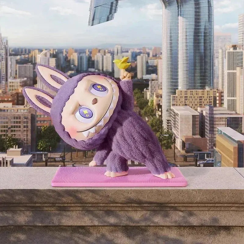 🧘♀️ LABUBU The Monsters – Série Yoga Paresseux SiriuS