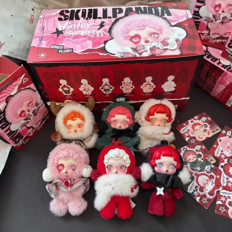 ❄️ SKULLPANDA - Hiver Enchanté : Poupée Pendentif de Collection - SiriuS