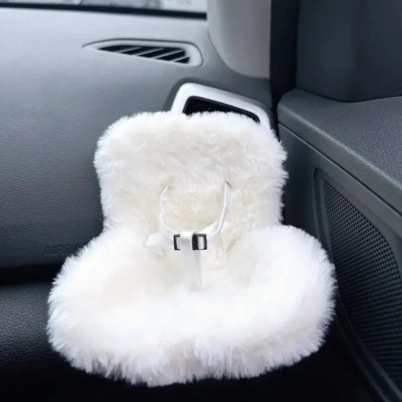 🚗 Mini Siège de Sécurité Kawaii Labubu – Pour Poupées de 15 à 17 cm - SiriuS