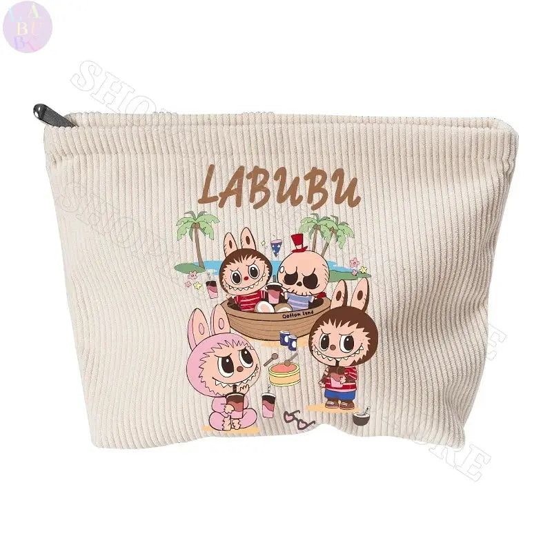 💄 Sac Cosmétique Labubu pour Femmes – Quand l’Anime Rencontre l’Élégance SiriuS