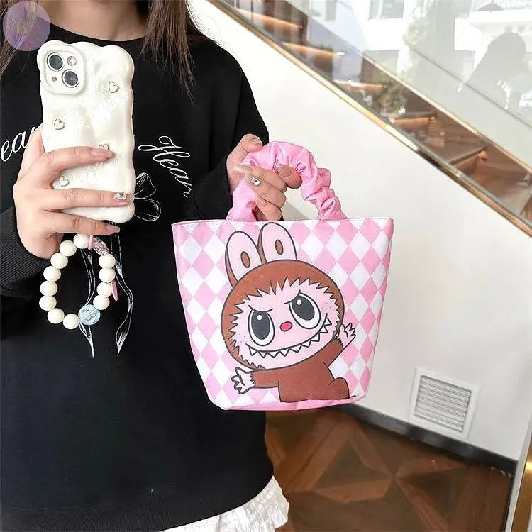 🎒 Sac à Dos Fashion Labubu – Bandoulière Créative & Esprit Anime SiriuS