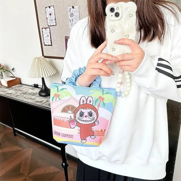 🎒 Sac à Dos Fashion Labubu – Bandoulière Créative & Esprit Anime SiriuS