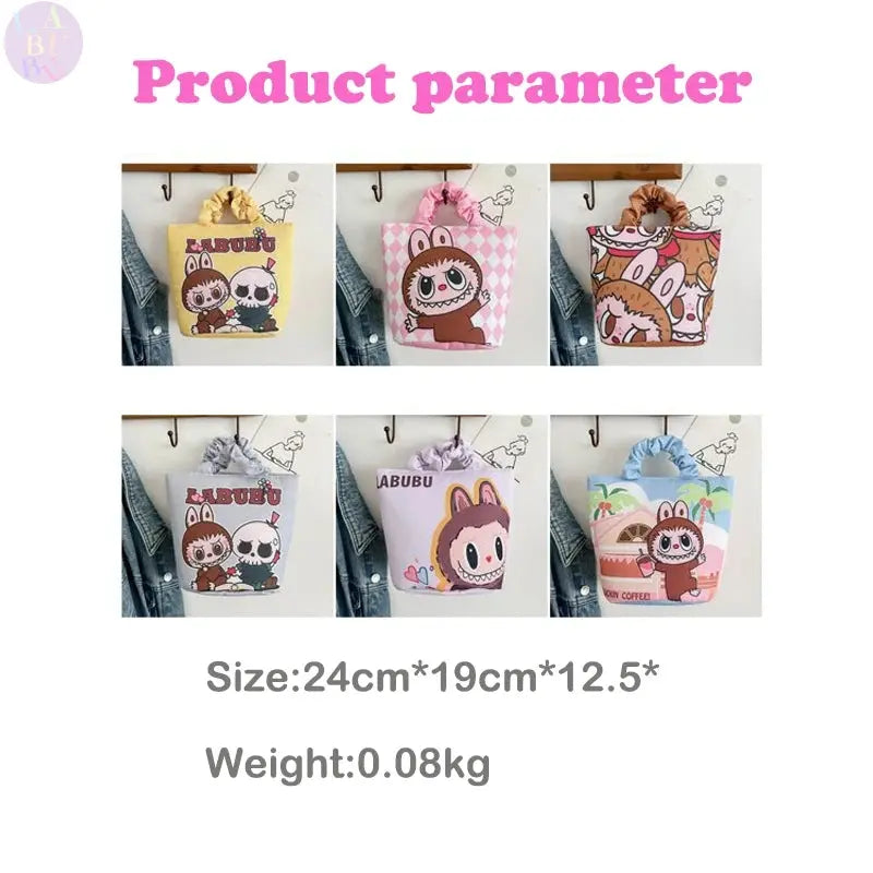 🎒 Sac à Dos Fashion Labubu – Bandoulière Créative & Esprit Anime SiriuS