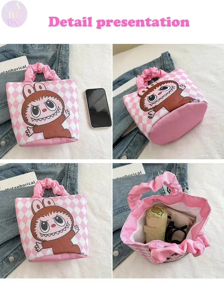 🎒 Sac à Dos Fashion Labubu – Bandoulière Créative & Esprit Anime SiriuS