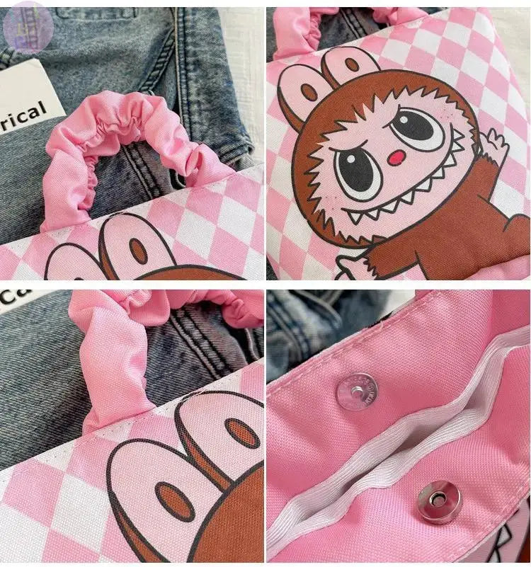 🎒 Sac à Dos Fashion Labubu – Bandoulière Créative & Esprit Anime SiriuS