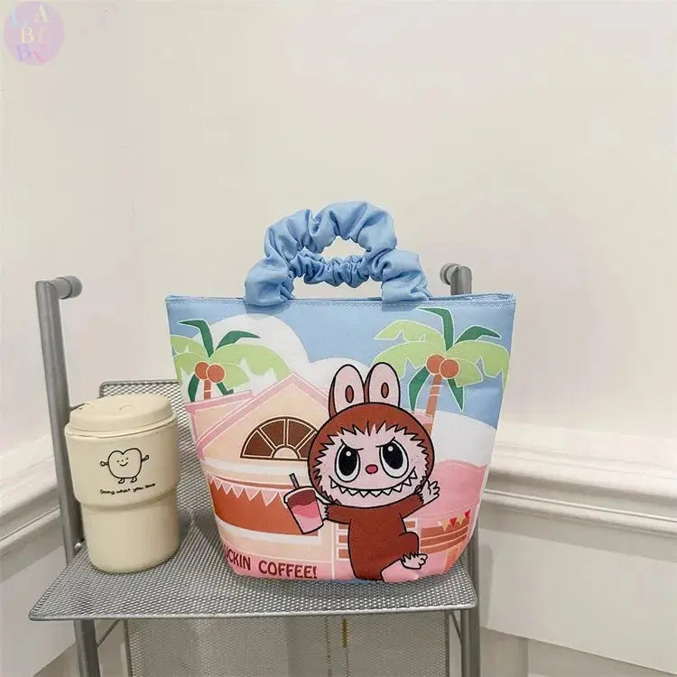 🎒 Sac à Dos Fashion Labubu – Bandoulière Créative & Esprit Anime SiriuS