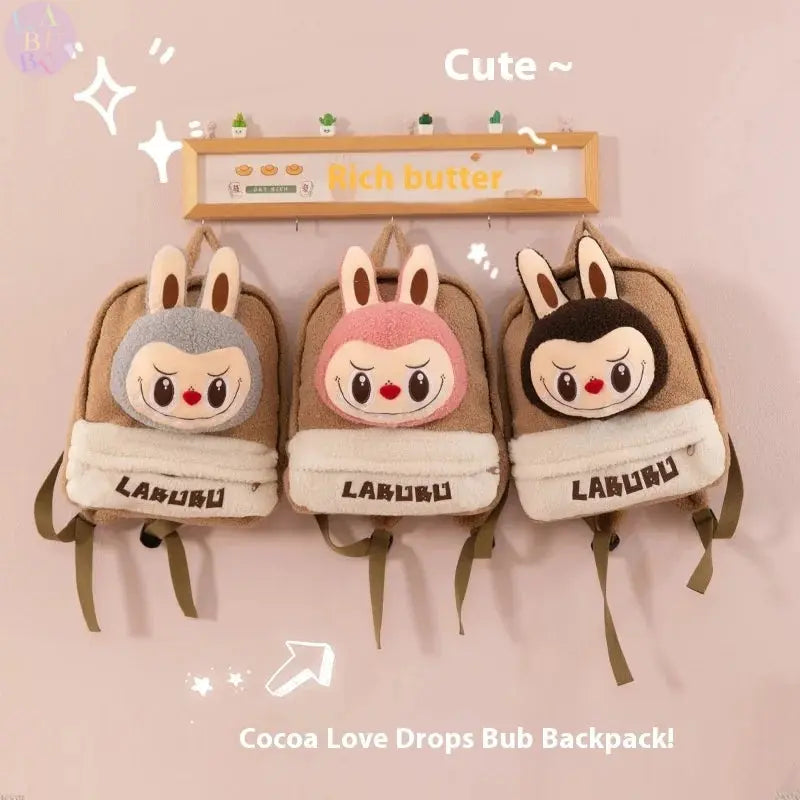 🎒 Sac à Dos en Peluche Labubu – Grand, Mignon &amp; Ultra Pratique SiriuS