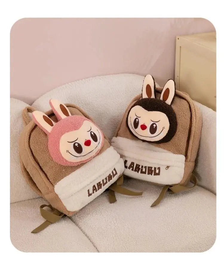 🎒 Sac à Dos en Peluche Labubu – Grand, Mignon &amp; Ultra Pratique SiriuS