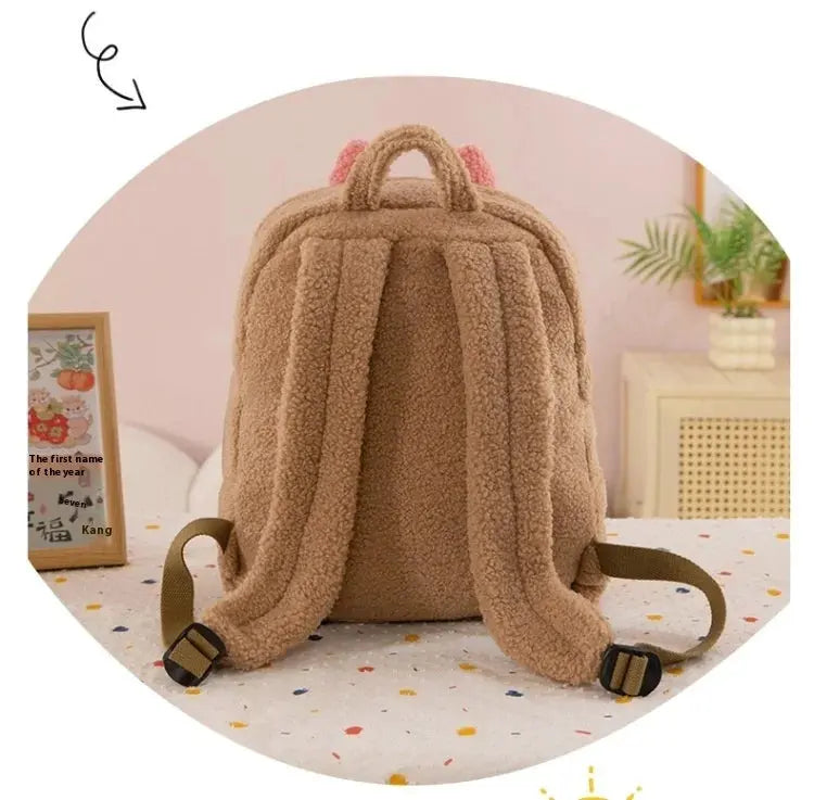 🎒 Sac à Dos en Peluche Labubu – Grand, Mignon &amp; Ultra Pratique SiriuS