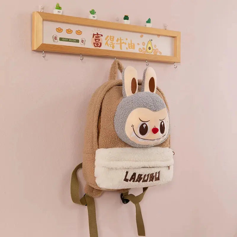 🎒 Sac à Dos en Peluche Labubu – Grand, Mignon &amp; Ultra Pratique SiriuS
