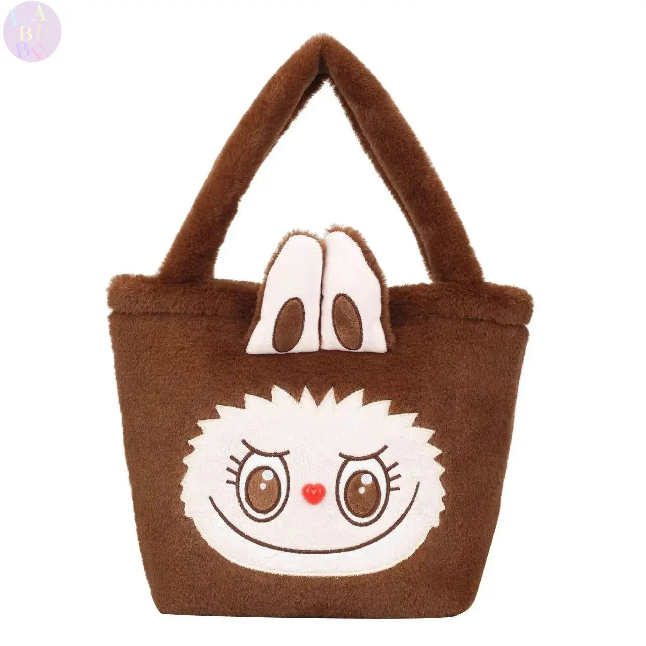 👜 Sac à Main Kawaii Labubu - Tote Brown à Double Compartiment SiriuS