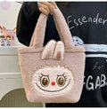 👜 Sac à Main Kawaii Labubu - Tote Brown à Double Compartiment SiriuS
