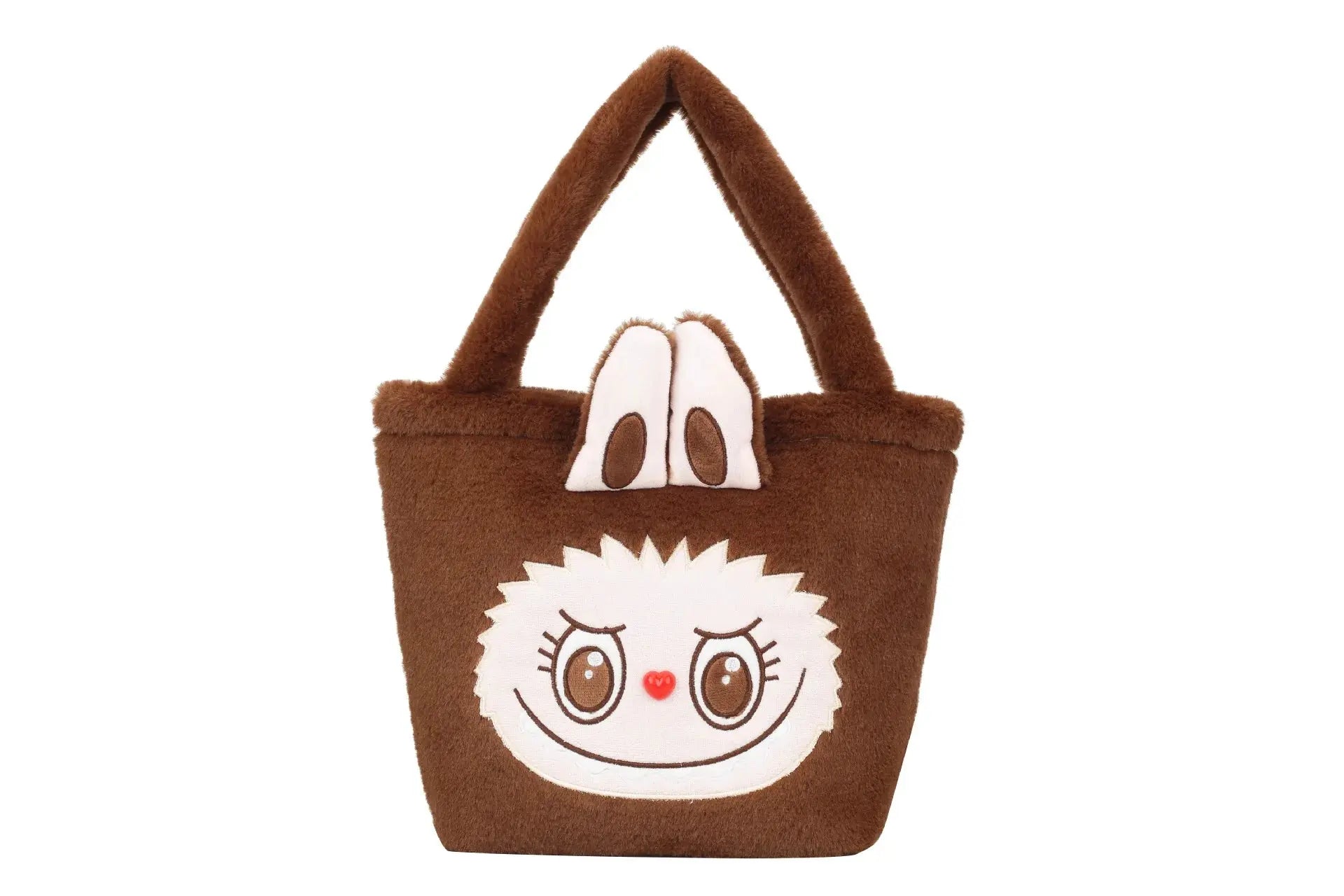 👜 Sac à Main Kawaii Labubu - Tote Brown à Double Compartiment SiriuS