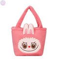 👜 Sac à Main Kawaii Labubu - Tote Brown à Double Compartiment SiriuS