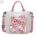 👜 Sac à bandoulière en toile Labubu – Le tote bag mignon qui vous suit partout ! SiriuS