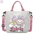 👜 Sac à bandoulière en toile Labubu – Le tote bag mignon qui vous suit partout ! SiriuS