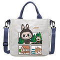 👜 Sac à bandoulière en toile Labubu – Le tote bag mignon qui vous suit partout ! SiriuS