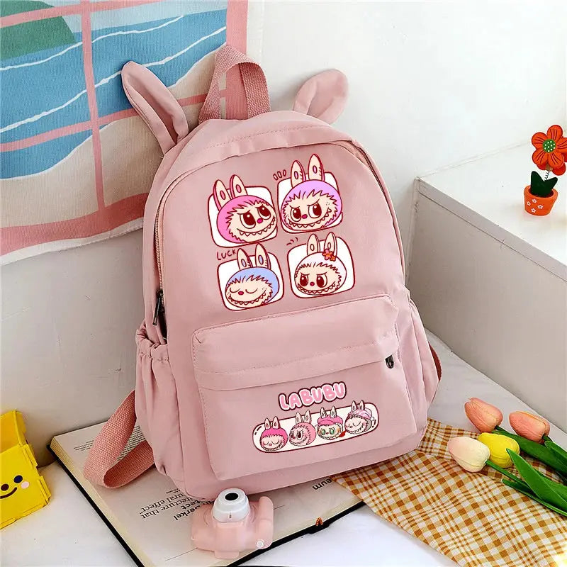 🎒 Sac à dos Lapin Rose Labubu – Mignonnerie, confort et style pour petits et grands ! SiriuS