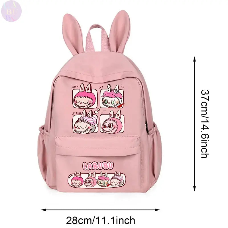🎒 Sac à dos Lapin Rose Labubu – Mignonnerie, confort et style pour petits et grands ! SiriuS