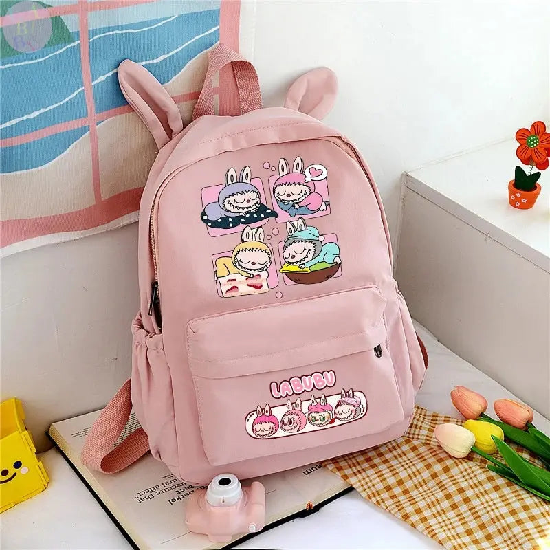 🎒 Sac à dos Lapin Rose Labubu – Mignonnerie, confort et style pour petits et grands ! SiriuS