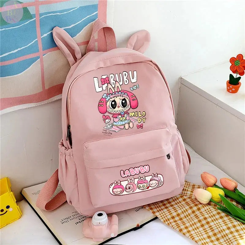 🎒 Sac à dos Lapin Rose Labubu – Mignonnerie, confort et style pour petits et grands ! SiriuS