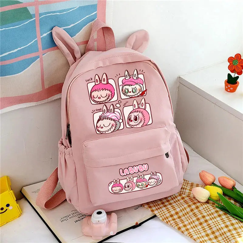 🎒 Sac à dos Lapin Rose Labubu – Mignonnerie, confort et style pour petits et grands ! SiriuS