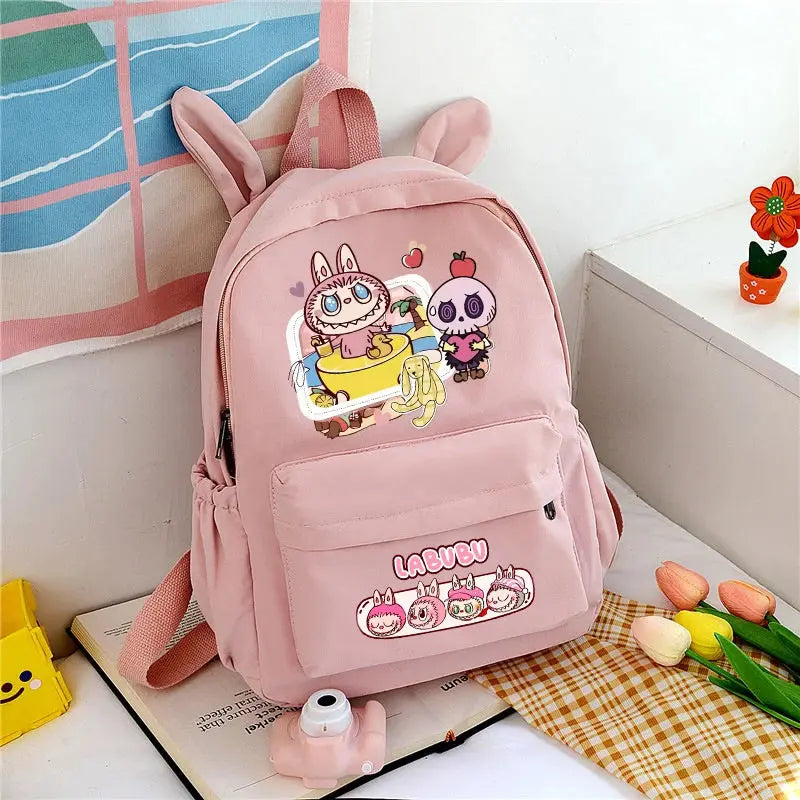 🎒 Sac à dos Lapin Rose Labubu – Mignonnerie, confort et style pour petits et grands ! SiriuS