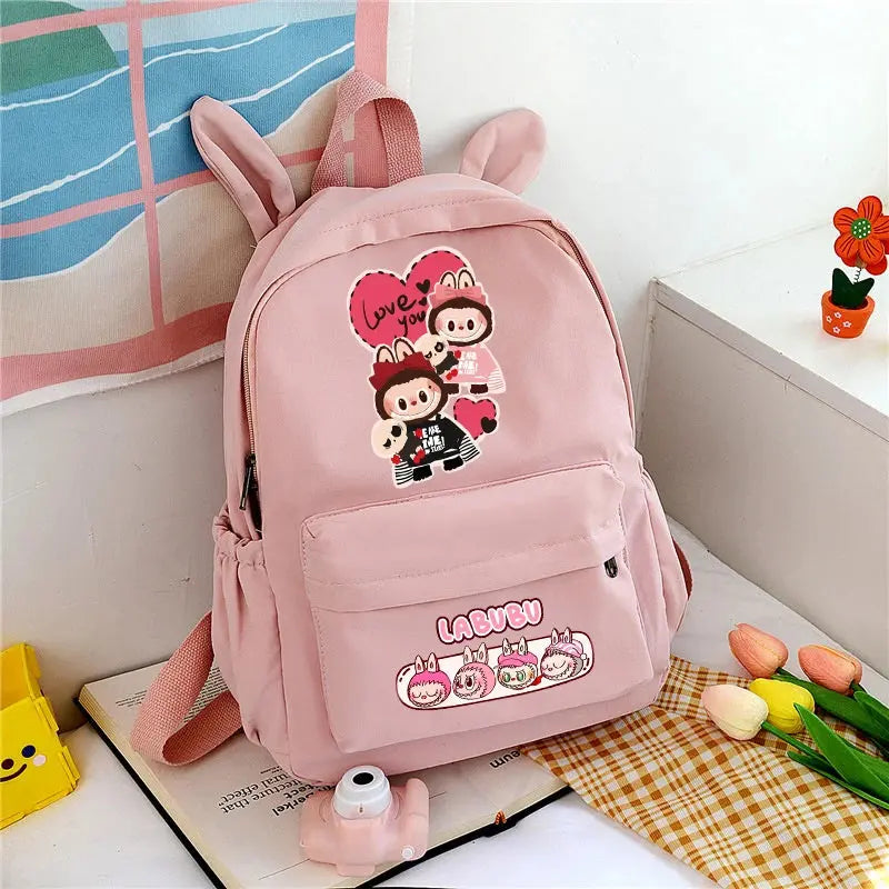 🎒 Sac à dos Lapin Rose Labubu – Mignonnerie, confort et style pour petits et grands ! SiriuS