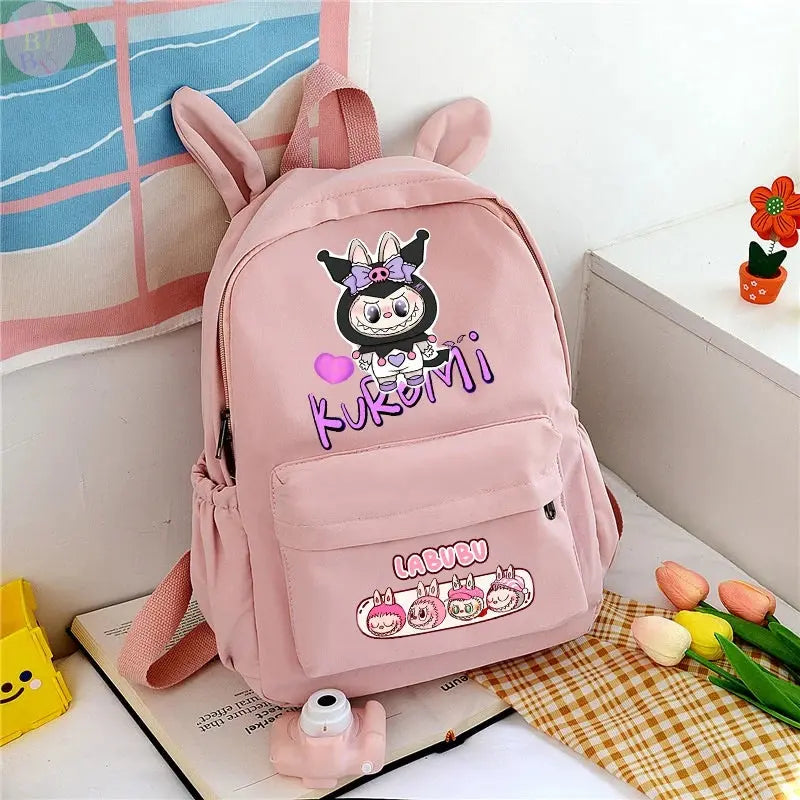 🎒 Sac à dos Lapin Rose Labubu – Mignonnerie, confort et style pour petits et grands ! SiriuS