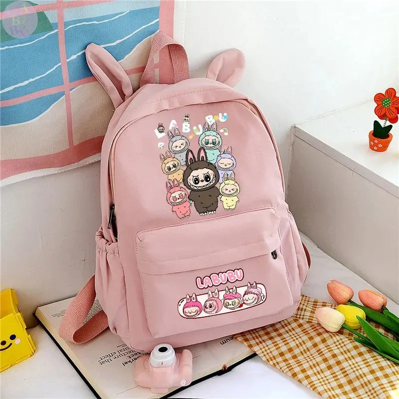 🎒 Sac à dos Lapin Rose Labubu – Mignonnerie, confort et style pour petits et grands ! SiriuS