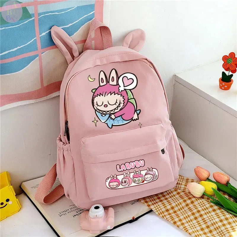 🎒 Sac à dos Lapin Rose Labubu – Mignonnerie, confort et style pour petits et grands ! SiriuS