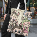 👜 Sac en Toile Kawaii Labubu – L’accessoire cartoon qui booste votre style ! SiriuS