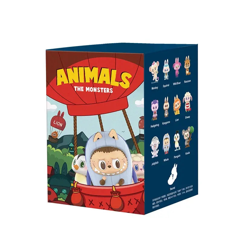 🌈 Figurines Kawaii Labubu – Boîte Mystère Animaux SiriuS