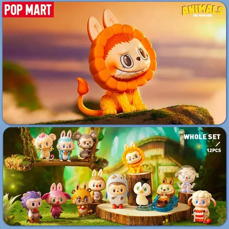 🦊 Labubu Monstre Animaux – Figurine Décorative &amp; Cadeau Surprise SiriuS