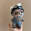 ✨ Ensemble de Vêtements en Peluche Miniature 17 cm LABUBU - Style Kpop