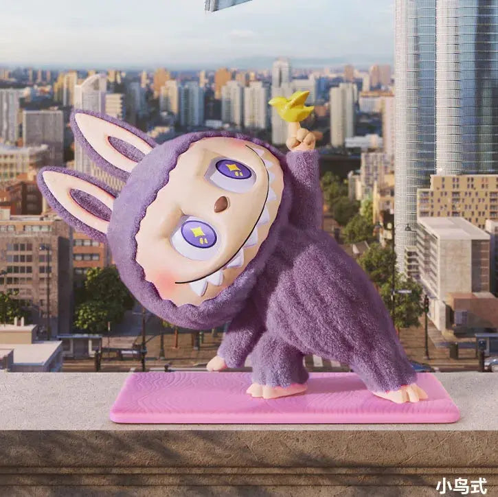 🧘♀️ LABUBU The Monsters – Série Yoga Paresseux SiriuS