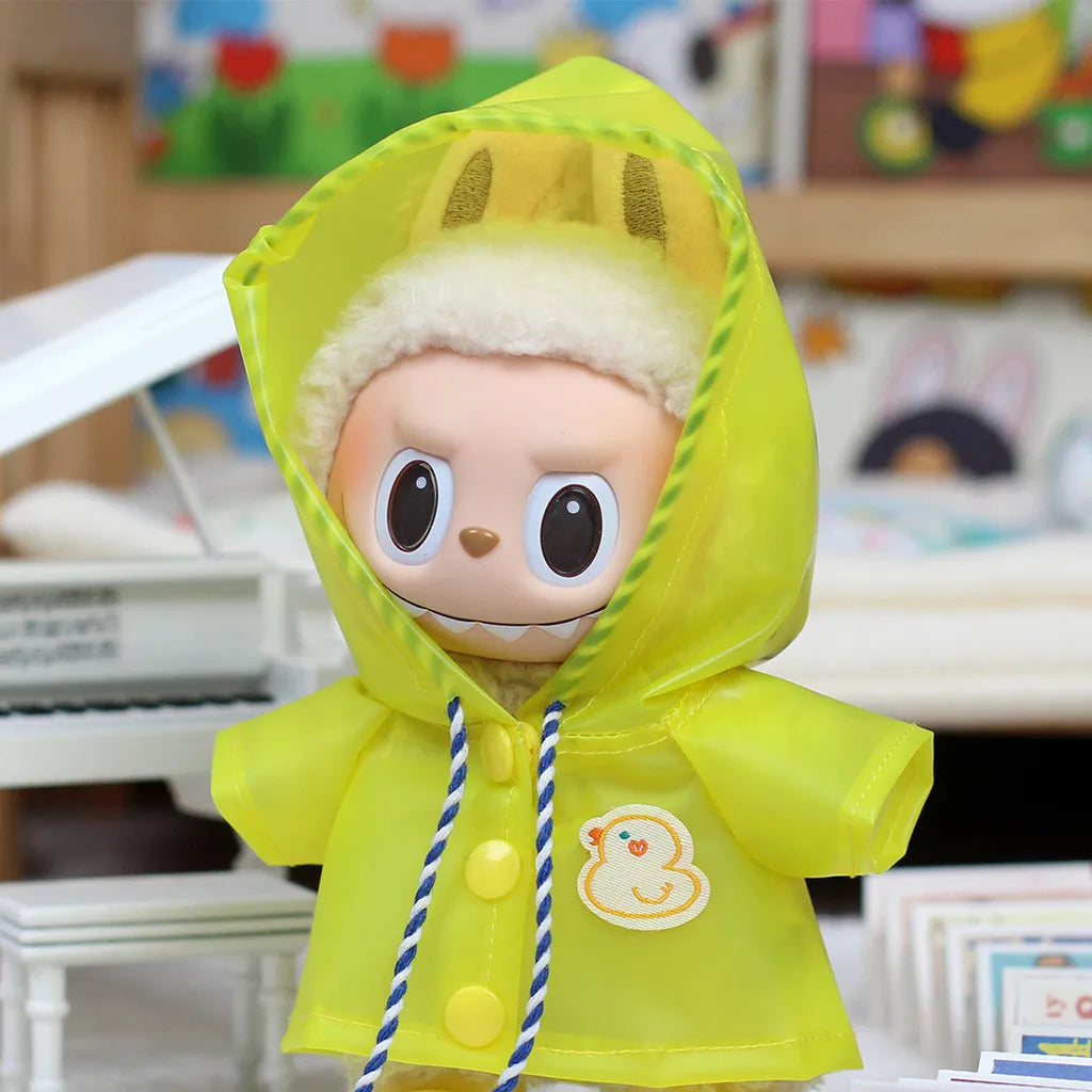 ☔ Ensemble Accessoires de Pluie Mini Doll'S – Pour Poupées Labubu 15-17 cm - SiriuS