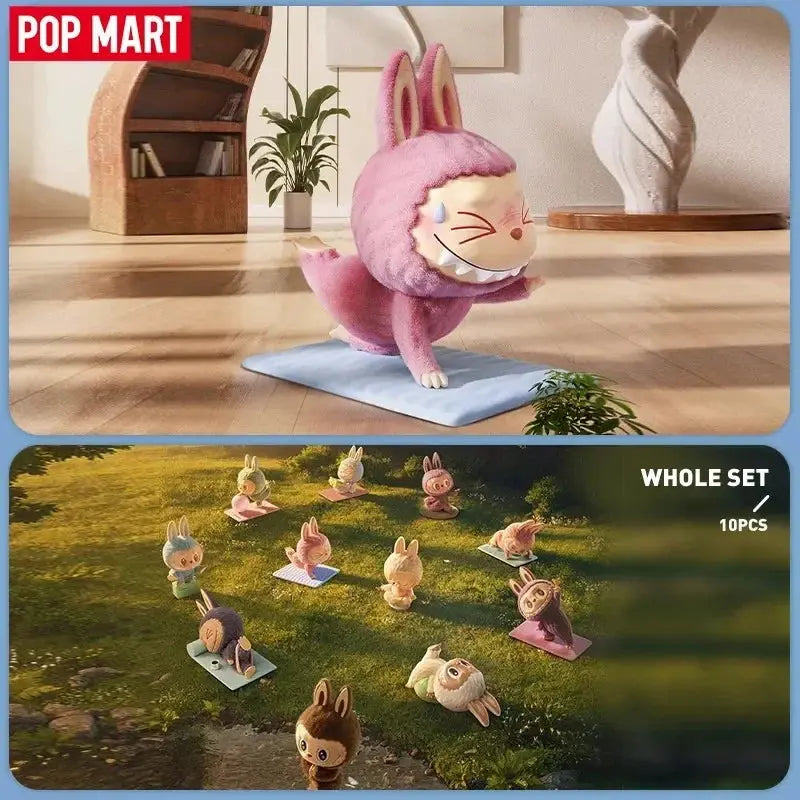 🧘♀️ LABUBU The Monsters – Série Yoga Paresseux SiriuS