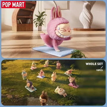 🧘♀️ LABUBU The Monsters – Série Yoga Paresseux SiriuS