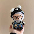 ✨ Ensemble de Vêtements en Peluche Miniature 17 cm LABUBU - Style Kpop