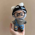 ✨ Ensemble de Vêtements en Peluche Miniature 17 cm LABUBU - Style Kpop