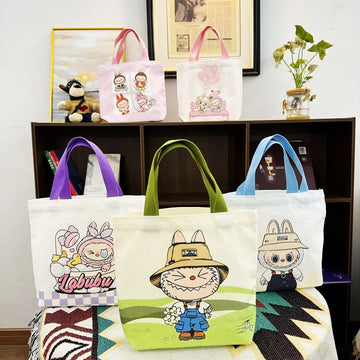 🎒 Labubu Canvas Handbag – Versatile, Adorable, Unforgettable!