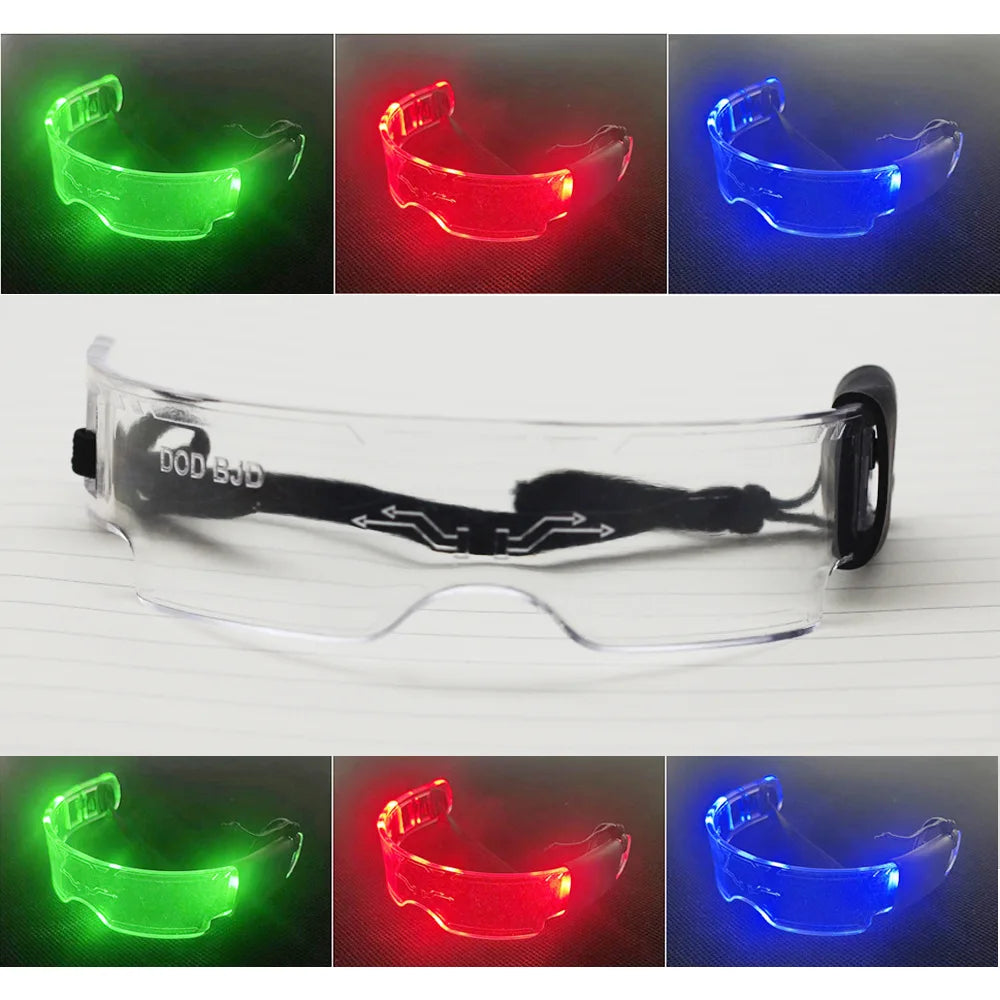 🌈 Lunettes Lumineuses DIY pour Poupées LABUBU – Taille 15 à 20 cm - SiriuS